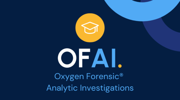 Oxygen Forensic Analytic Investigations title course slide