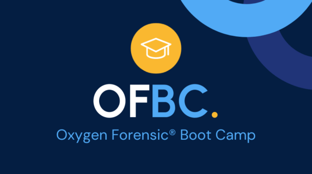 Oxygen Forensic® Boot Camp course title slide